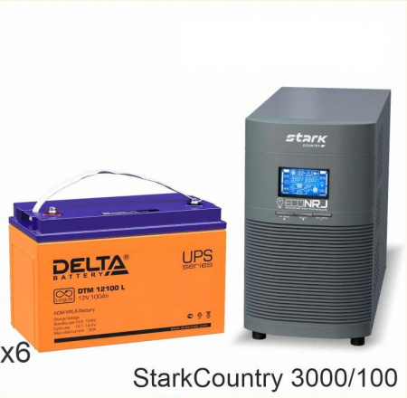 Stark Country 3000 Online, 12А + Delta DTM 12100 L