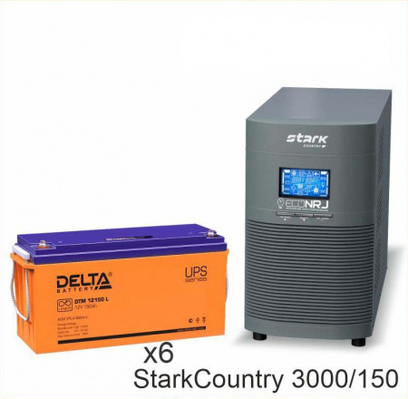 Stark Country 3000 Online, 12А + Delta DTM 12150 L