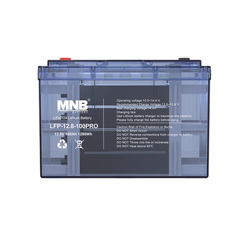 Литиевый аккумулятор LFP-12,8-100 PRO MNB Battery (100 Ач, 12 В, 307x169x217)