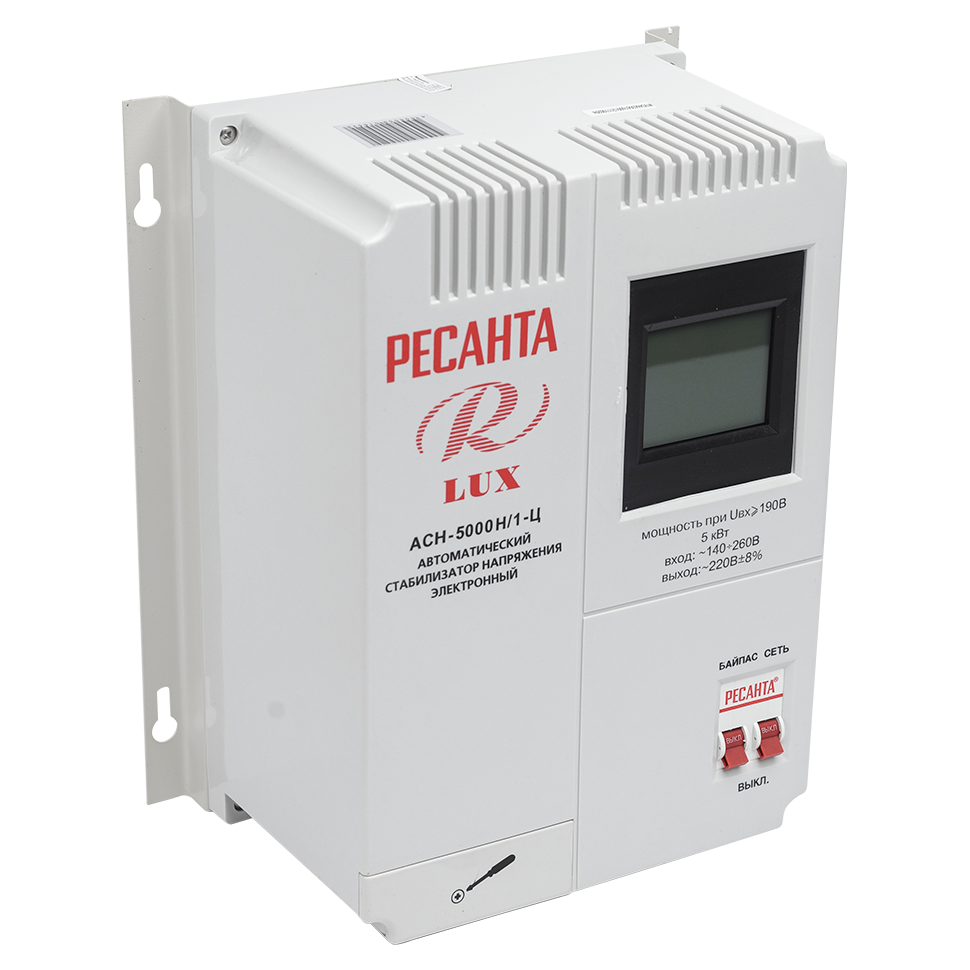 Ресанта АСН-5000н/1-ц. Ресанта Ach 3000. Стабилизатор напряжения однофазный Ресанта Lux АСН-3000н/1-ц (3 КВТ). Ресанта АСН- 3000 Н/1-Ц Lux [63/6/21].