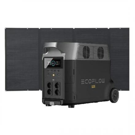 Комплект EcoFlow DELTA Pro + 1 солнечная панель 400W Серый