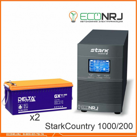 Stark Country 1000 Online, 16А + Delta GX 12200