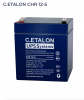 Аккумуляторная батарея C.ETALON CHR 12-5 (12В - 5Ач / 5000мАч)/ AGM