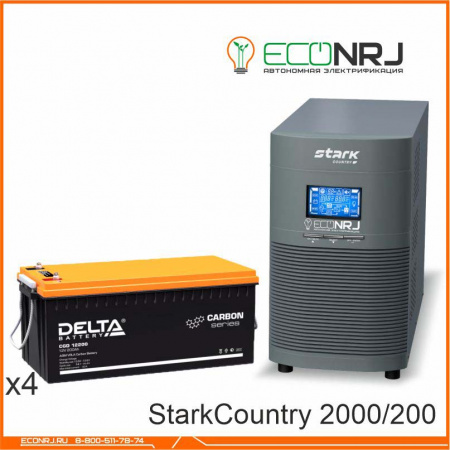 Stark Country 2000 Online, 16А + Delta CGD 12-200