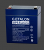 Аккумуляторная батарея C.ETALON CHR 12-5 (12В - 5Ач / 5000мАч)/ AGM