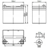 Аккумуляторная батарея Delta HR 12-33 L