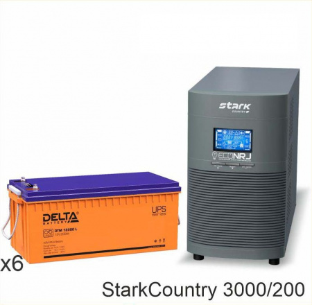 Stark Country 3000 Online, 12А + Delta DTM 12200 L