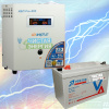 ИБП ДЛЯ КОТЛА |  Инвертор Энергия Pro 800 + Аккумуляторная батарея Vektor GL 12100