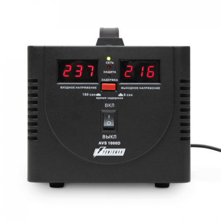 Стабилизатор POWERMAN AVS 1000D Black