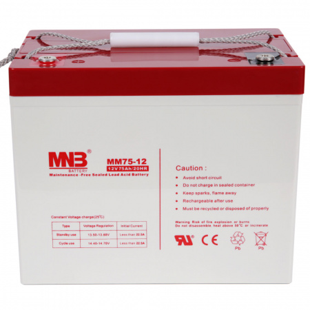 Аккумуляторная батарея MNB MМ75-12