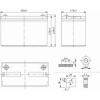 Аккумуляторная батарея Delta DT 12100