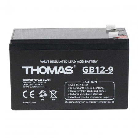 Аккумуляторная батарея для ИБП Thomas GB12-9 12V9Ah