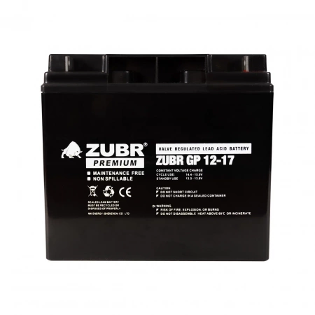 Аккумуляторная батарея для ИБП ZUBR GP12-17 12V17Ah