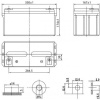 Аккумуляторная батарея Security Force SF 1265