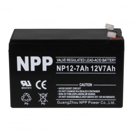 Аккумуляторная батарея для ИБП NPP NP12-7 12V7Ah (F1)