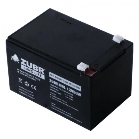 Аккумуляторная батарея для ИБП ZUBR HRL12-50W 12V12Ah