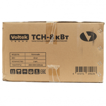 Стабилизатор напряжения Voltek ТСН-8кВт