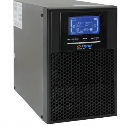 ИБП Энергия Pro OnLine Tower 1000 / 230В-12В / (1000 ВА / 800Вт)