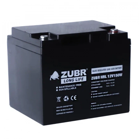 Аккумуляторная батарея для ИБП ZUBR HRL12-150W 12V45Ah