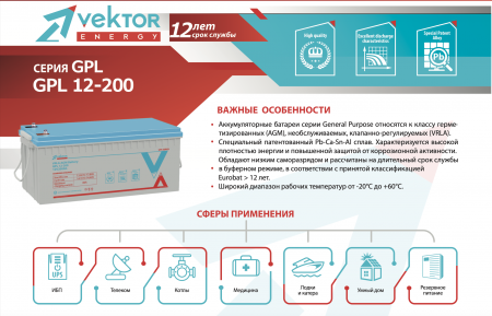 Vektor Energy GPL 12-200