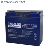 Аккумуляторная батарея G.ETALON GL 12-17 (12В - 17Ач/17000мАч) / GEL