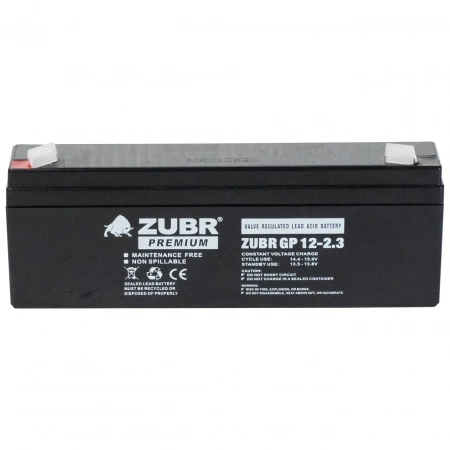 Аккумуляторная батарея для ИБП ZUBR GP12-2.3 12V2.3Ah
