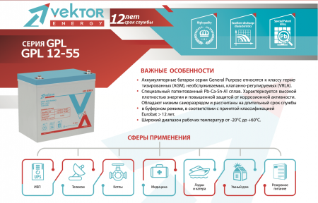 Vektor Energy GPL 12-55
