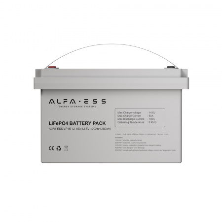 Инвертор ИБП Hiden Control PN-500 + Аккумуляторная батарея ALFA-ESS LP15 12-100 (LiFePO4)