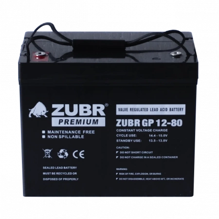 Аккумуляторная батарея для ИБП ZUBR GP12-80 12V80Ah