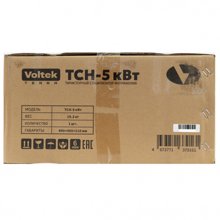 Стабилизатор напряжения Voltek ТСН-5кВт