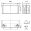 Аккумуляторная батарея Delta GX 12-120