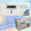 ИБП ДЛЯ ДОМА |  Инвертор Энергия Pro 2300 + Аккумуляторная батарея Vektor GL 12100