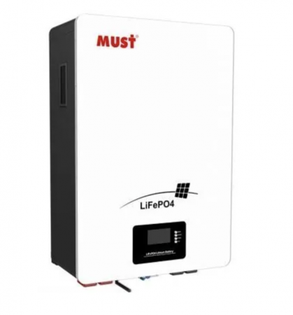 Аккумуляторная батарея MUST LP16-48200 (51,2В 200Ач) 10,24 кВтч Напольный монтаж (на роликах)