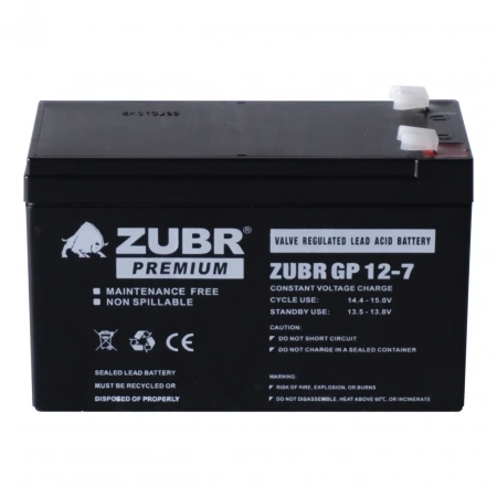 Аккумуляторная батарея для ИБП ZUBR GP12-7 12V7Ah