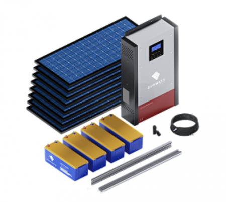 Солнечная электростанция  SOLAR 1.3 Гибрид