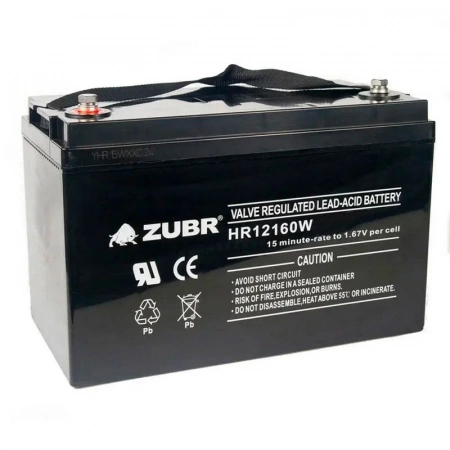 Аккумуляторная батарея для ИБП ZUBR HR12-160W 12V45Ah