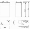 Аккумуляторная батарея Delta DT 6028