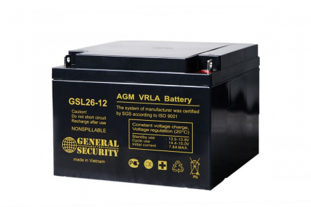 Аккумуляторная батарея General Security GSL26-12