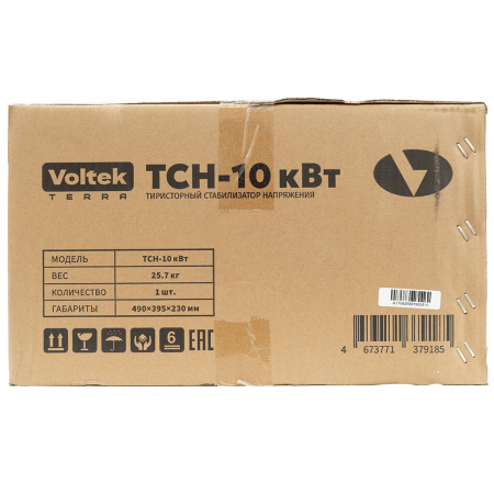 Стабилизатор напряжения Voltek ТСН-10кВт