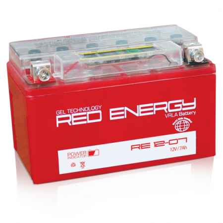 Аккумуляторная батарея Red Energy RE 12-07