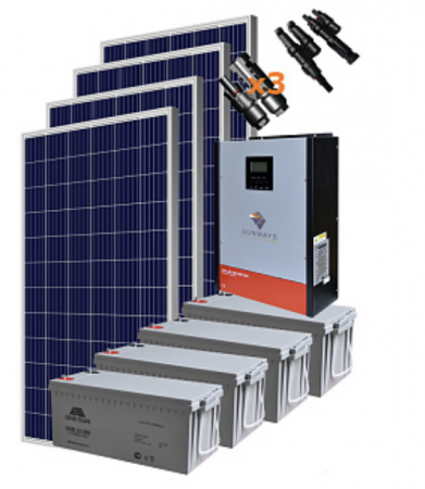 Солнечная электростанция  SOLAR 1.3 Гибрид
