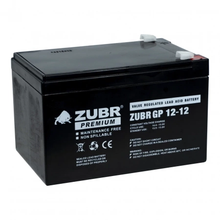 Аккумуляторная батарея для ИБП ZUBR GP12-12 12V12Ah