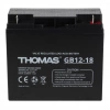 Аккумуляторная батарея для ИБП Thomas GB12-18 12V18Ah