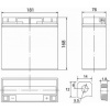 Аккумуляторная батарея Delta DT 1218