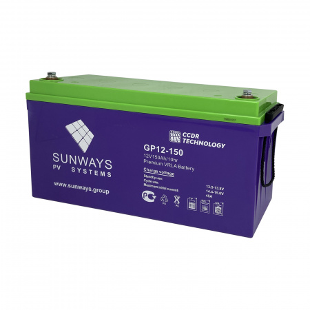 Аккумуляторная батарея SUNWAYS GP 12-150