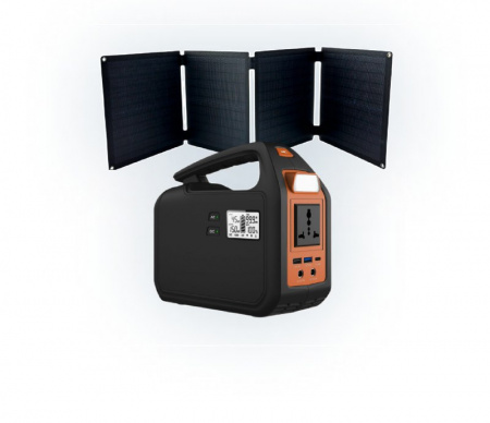 Wattico 150 cолнечный генератор (Портативная электростанция Fisherman + Солнечная панель Wattico SP 60)