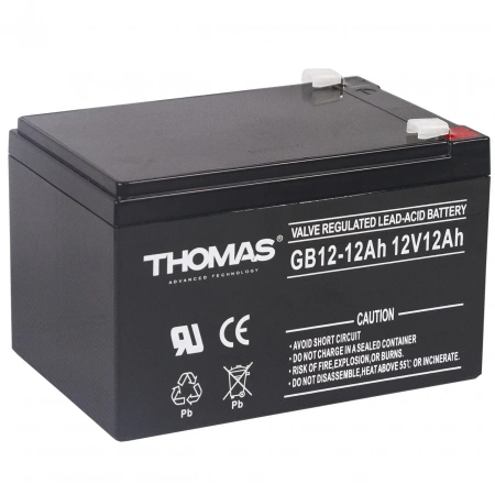 Аккумуляторная батарея для ИБП Thomas GB12-12 12V12Ah