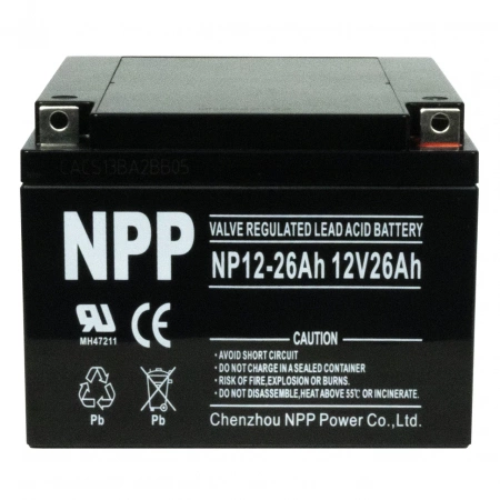 Аккумуляторная батарея для ИБП NPP NP12-26 12V26Ah