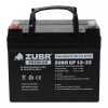 Аккумуляторная батарея для ИБП ZUBR GP12-33 12V33Ah